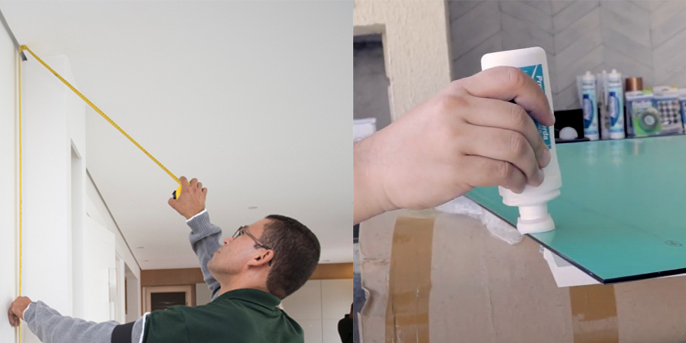 Preparação da Superfície e Protetor de Borda